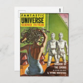 Fantastisches Universum 1 Jigsaw Puzzle Postkarte (Vorne/Hinten)