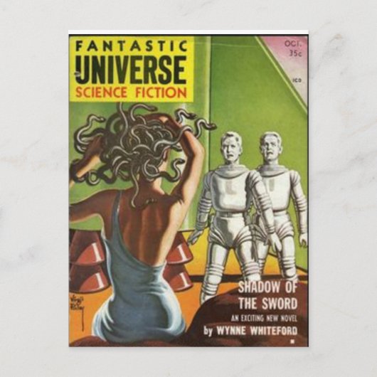 Fantastisches Universum 1 Jigsaw Puzzle Postkarte (Vorderseite)