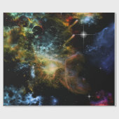 Fantastisches Universum Geschenkpapier (Flach)