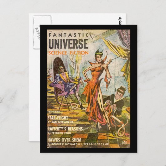 Fantastisches Universum v04 n03 (1955-10.King-Size Postkarte (Vorne/Hinten)