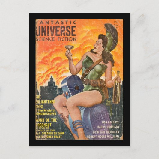 Fantastisches Universum v11 n01 (1959-01.King-Size Postkarte (Vorderseite)