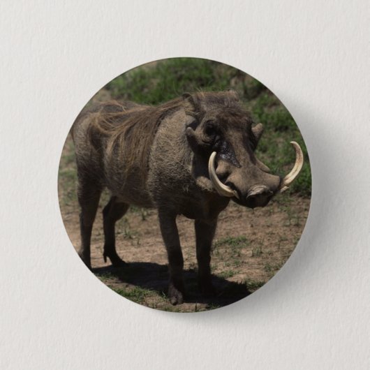 Fantastisches Warthog Button (Vorderseite)