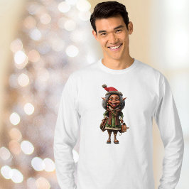 Fantastisches Weihnachtself Männer-T-Shirt T-Shirt
