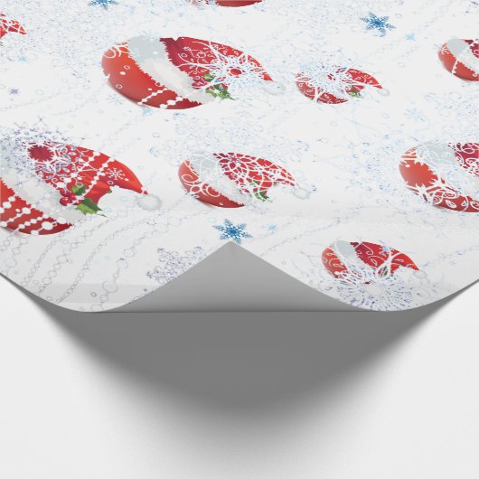 Fantastisches Weihnachtstomate-Papier Geschenkpapier (Ecke)