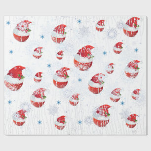 Fantastisches Weihnachtstomate-Papier Geschenkpapier