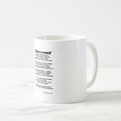 "FANTASTISCHES WUNDER" MUGS/CUPS KAFFEETASSE (VorderseiteRechts)