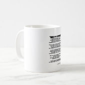 "FANTASTISCHES WUNDER" MUGS/CUPS KAFFEETASSE (Vorderseite Links)