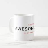 FANTASTISCHES Yankee-Tauschen-Geschenk Kaffeetasse (Vorderseite Links)