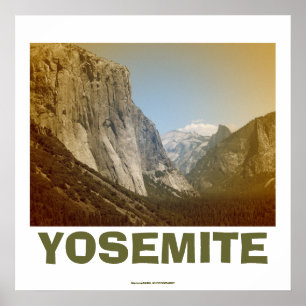 Fantastisches Yosemite Poster! Poster