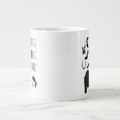 fantastisches Zitat Jumbo-Tasse (Vorderseite)