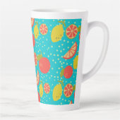 Fantastisches Zitrusmuster Milchtasse (Rechts)