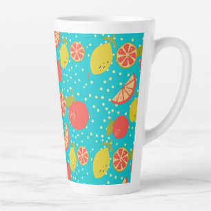 Fantastisches Zitrusmuster Milchtasse