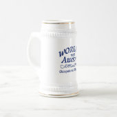 Fantastischste berufliche Therapeut der Welt der Bierglas (Vorderseite Links)