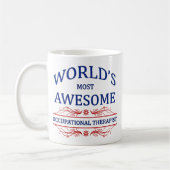 Fantastischste berufliche Therapeut der Welt der Kaffeetasse (Links)
