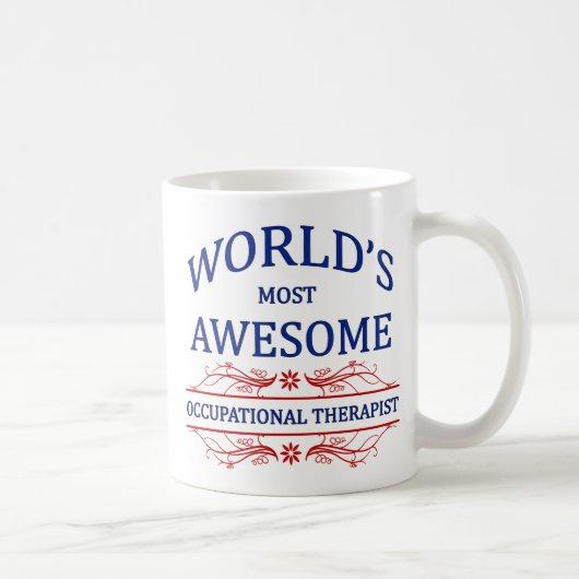 Fantastischste berufliche Therapeut der Welt der Kaffeetasse (Rechts)