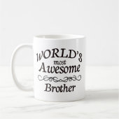 Fantastischste Bruder der Welt der Kaffeetasse (Links)