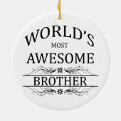 Fantastischste Bruder der Welt der Keramikornament (Hinten)