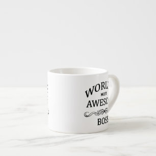 Fantastischste Chef der Welt der Espressotasse