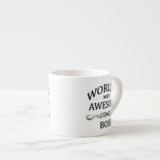 Fantastischste Chef der Welt der Espressotasse (Vorderseite Rechts)