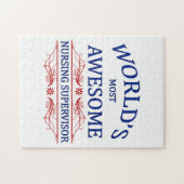 Fantastischste die Krankenpflege-Aufsichtskraft Puzzle (Horizontal)