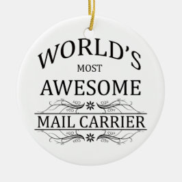 Fantastischste die Post-Fördermaschine der Welt Keramik Ornament