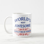 Fantastischste Direktor Of Nurses der Welt der Kaffeetasse (Links)