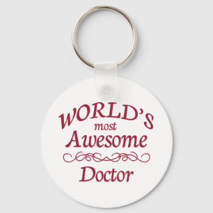 Fantastischste Doktor der Welt der Schlüsselanhänger