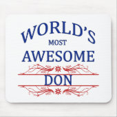 Fantastischste DON der Welt das Mousepad (Vorne)