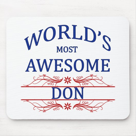 Fantastischste DON der Welt das Mousepad (Vorne)