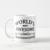 Fantastischste Enkelin der Welt die Kaffeetasse (Links)