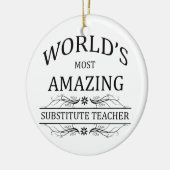 Fantastischste Ersatzlehrer der Welt der Keramikornament (Links)