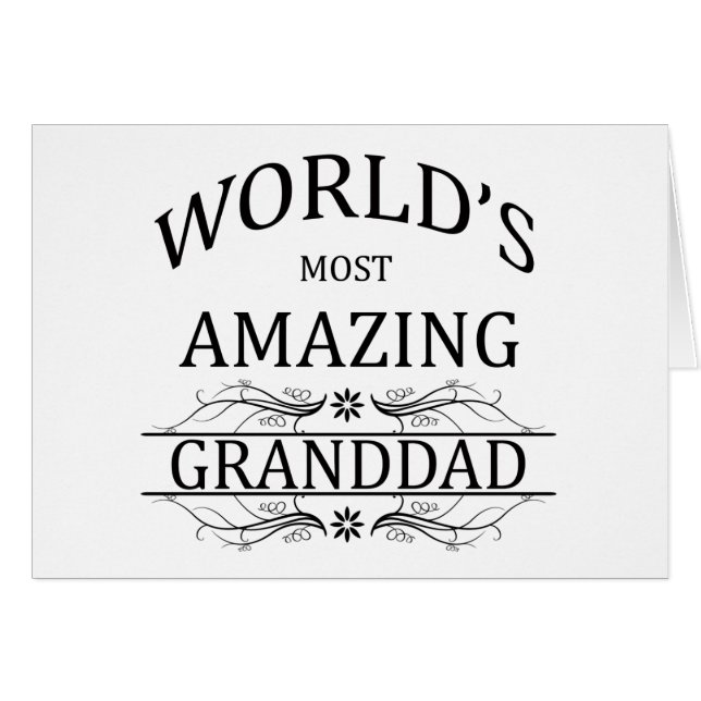 Fantastischste Granddad der Welt der (Vorderseite (Horizontal))