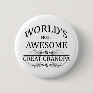Fantastischste große Großvater der Welt der Button