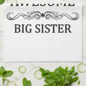 Fantastischste große Schwester der Welt die Handtuch (Gefaltet)