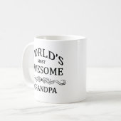 Fantastischste Großvater der Welt der Kaffeetasse (Vorderseite Links)