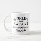 Fantastischste Großvater der Welt der Kaffeetasse (Links)