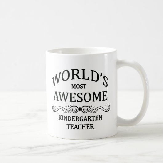 Fantastischste Kindergärtnerin der Welt Kaffeetasse (Rechts)