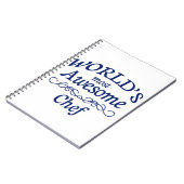 Fantastischste Koch der Welt der Notizblock (Linke Seite)