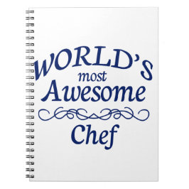 Fantastischste Koch der Welt der Notizblock