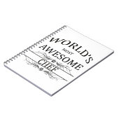 Fantastischste Koch der Welt der Notizblock (Linke Seite)