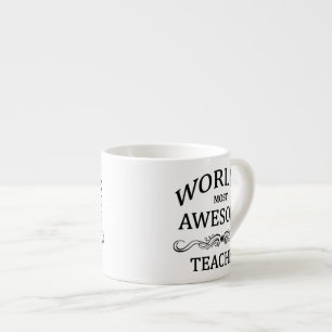 Fantastischste Lehrer der Welt der Espressotasse