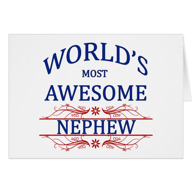 Fantastischste Neffe der Welt der (Vorderseite (Horizontal))
