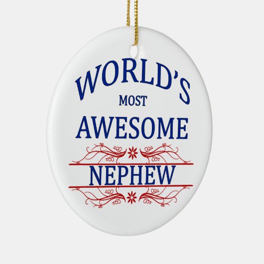 Fantastischste Neffe der Welt der Keramikornament (Rechts)