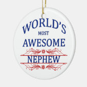 Fantastischste Neffe der Welt der Keramikornament (Links)