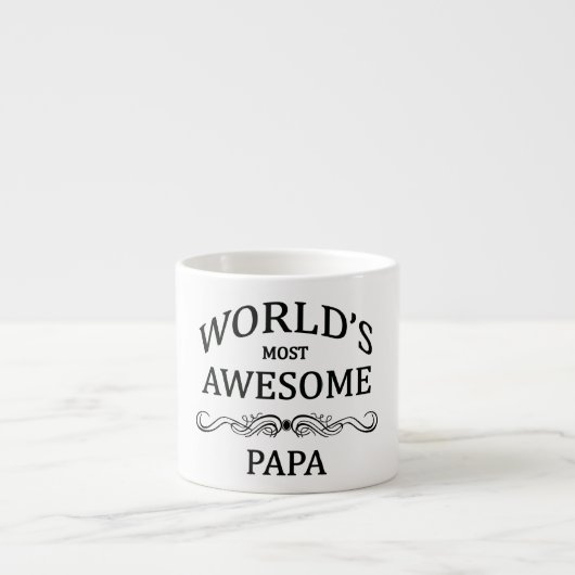 Fantastischste Papa der Welt der Espressotasse (Vorderseite)
