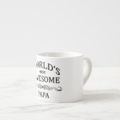 Fantastischste Papa der Welt der Espressotasse (Vorderseite Rechts)