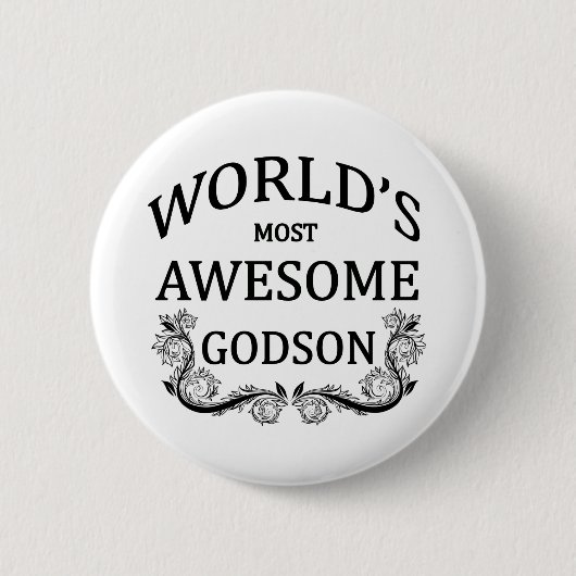 Fantastischste Patensohn der Welt der Button (Vorderseite)