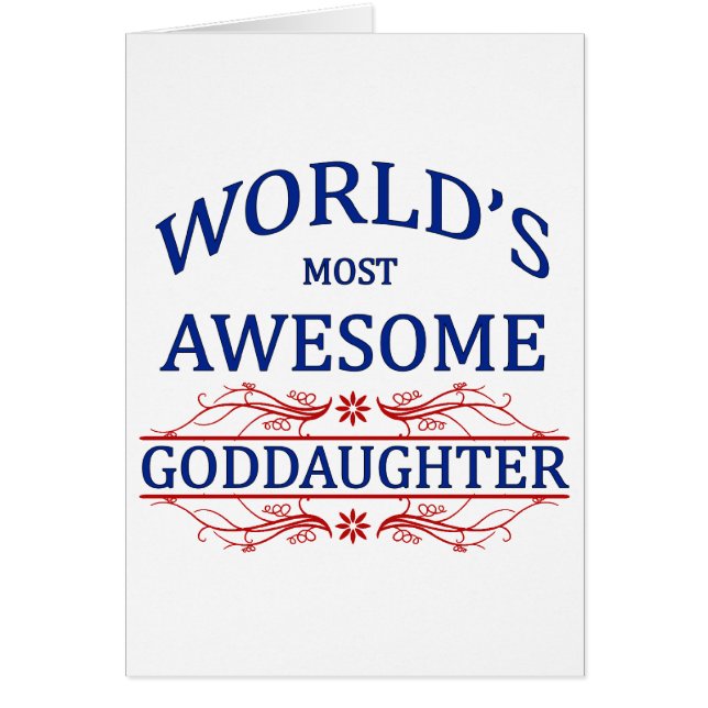 Fantastischste Patenttochter der Welt die (Vorne)