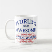 Fantastischste Postarbeitskraft der Welt die Kaffeetasse (Links)