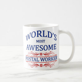 Fantastischste Postarbeitskraft der Welt die Kaffeetasse